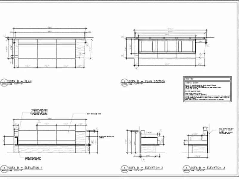 In Shop Millwork Drawings