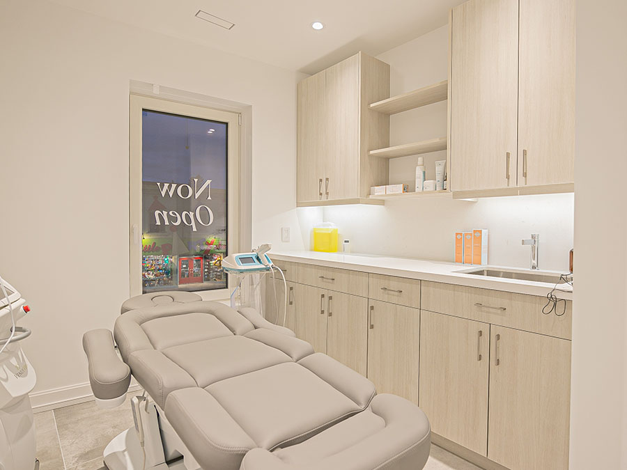 Millwork Renovations for Beauty Spas and clinics